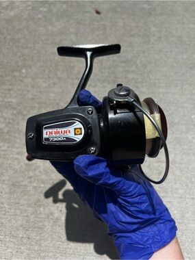Daiwa 7300A "Mark of Precision" Graphite Spinning Wheel